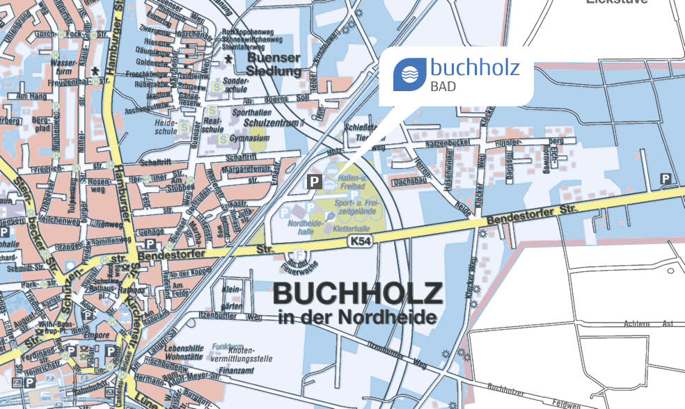 Buchholz Bad Anfahrtskizze