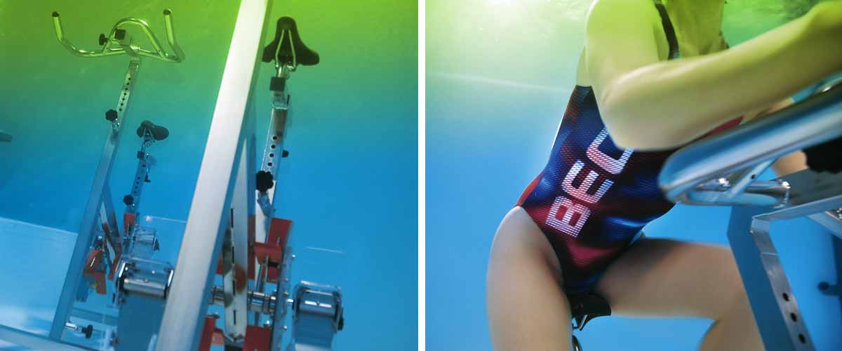 AquaCycling Unterwasserbilder mit Geräten
